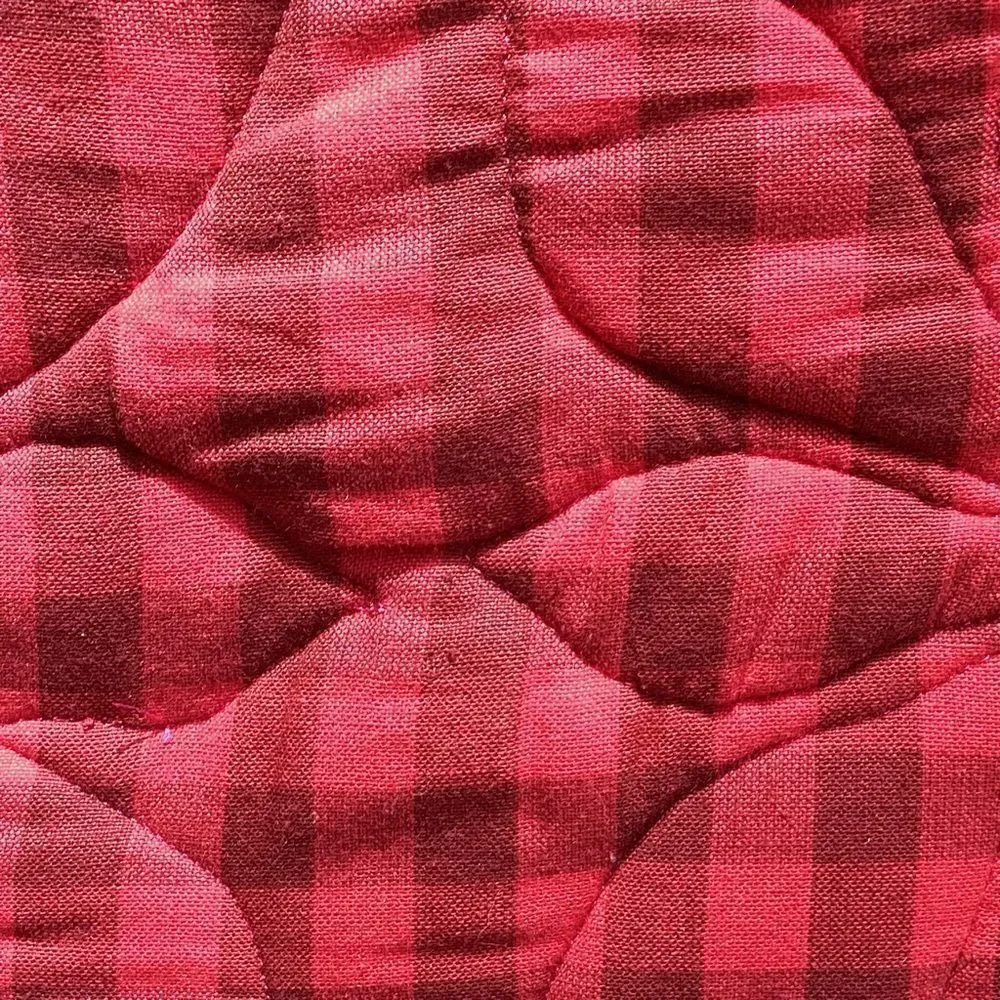 NWT. Hand Crafted Country Down Home Christmas Mix Quilt